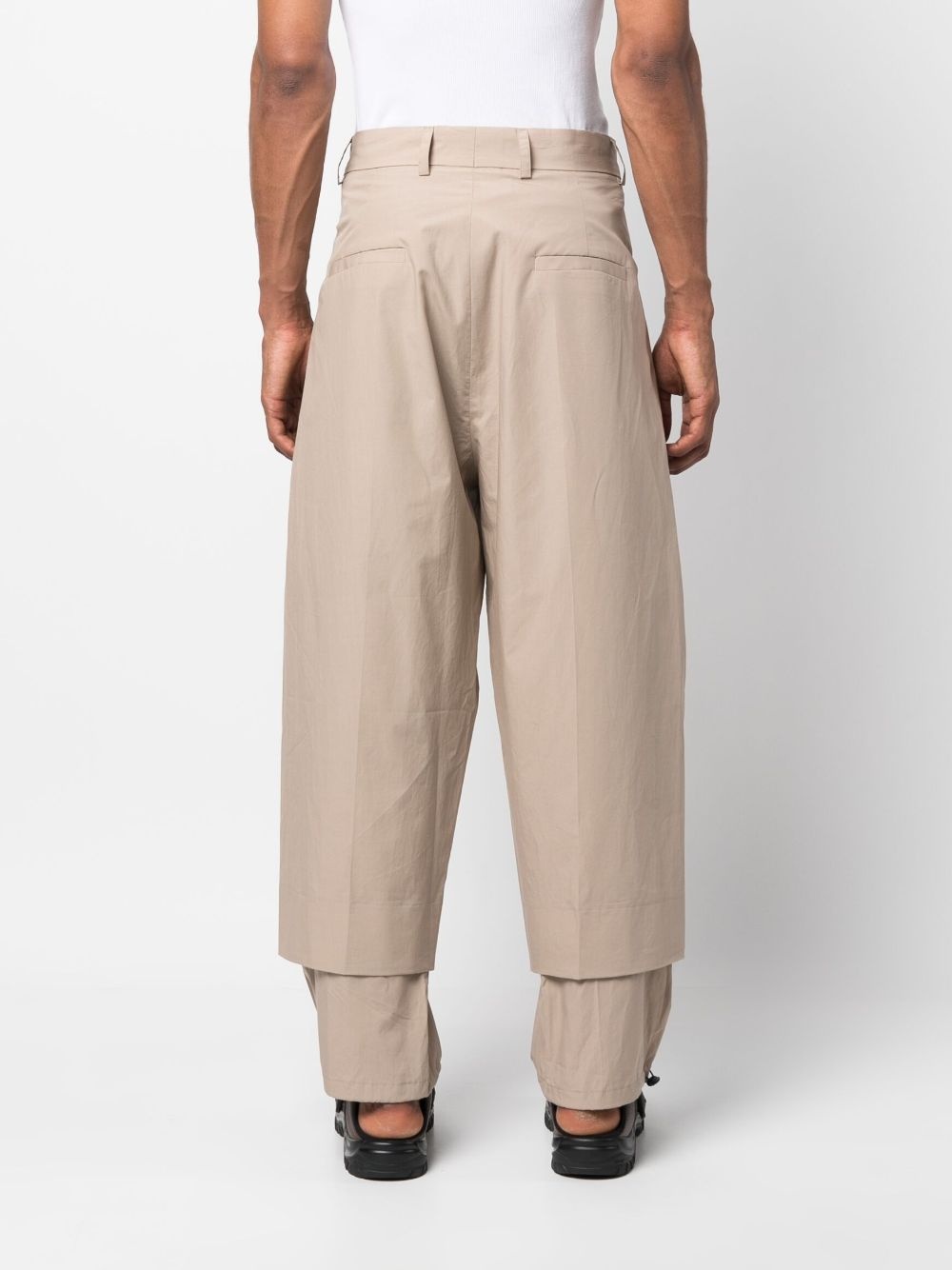 tailored cropped trousers - 4
