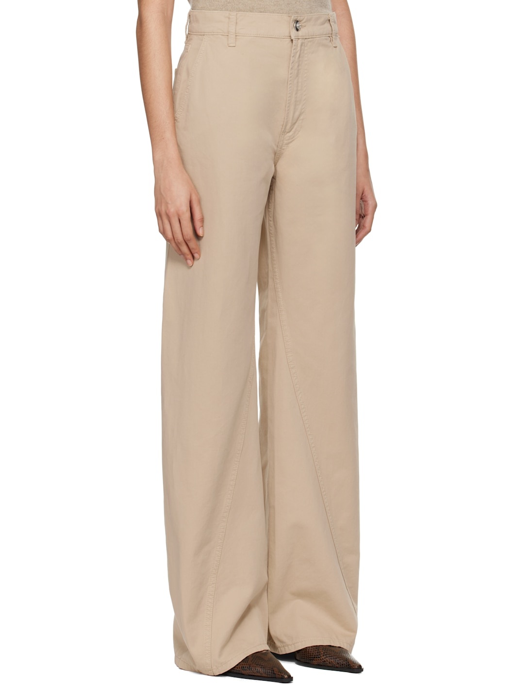 Beige Briley Trousers - 2