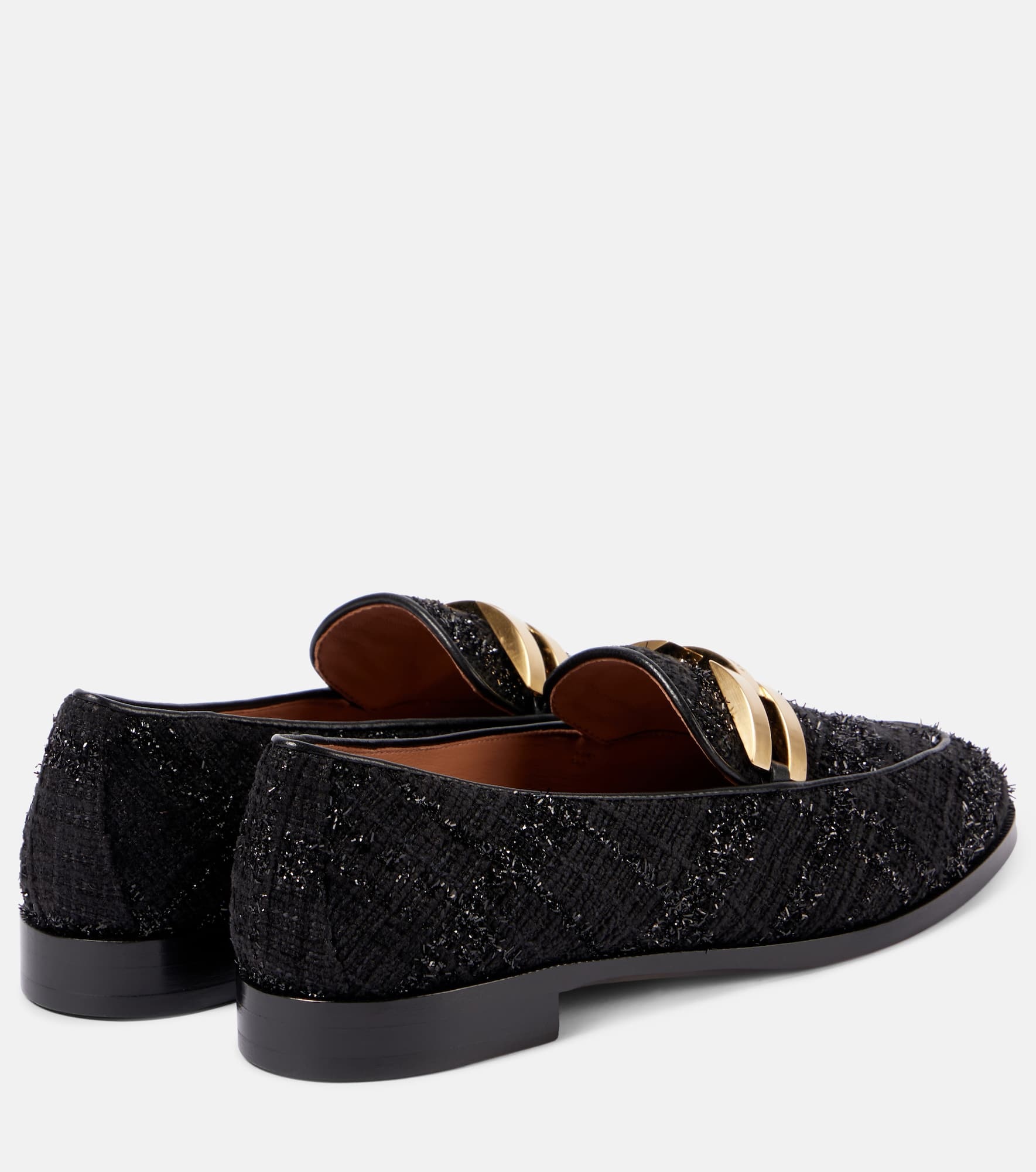 Brandi bouclé loafers - 2