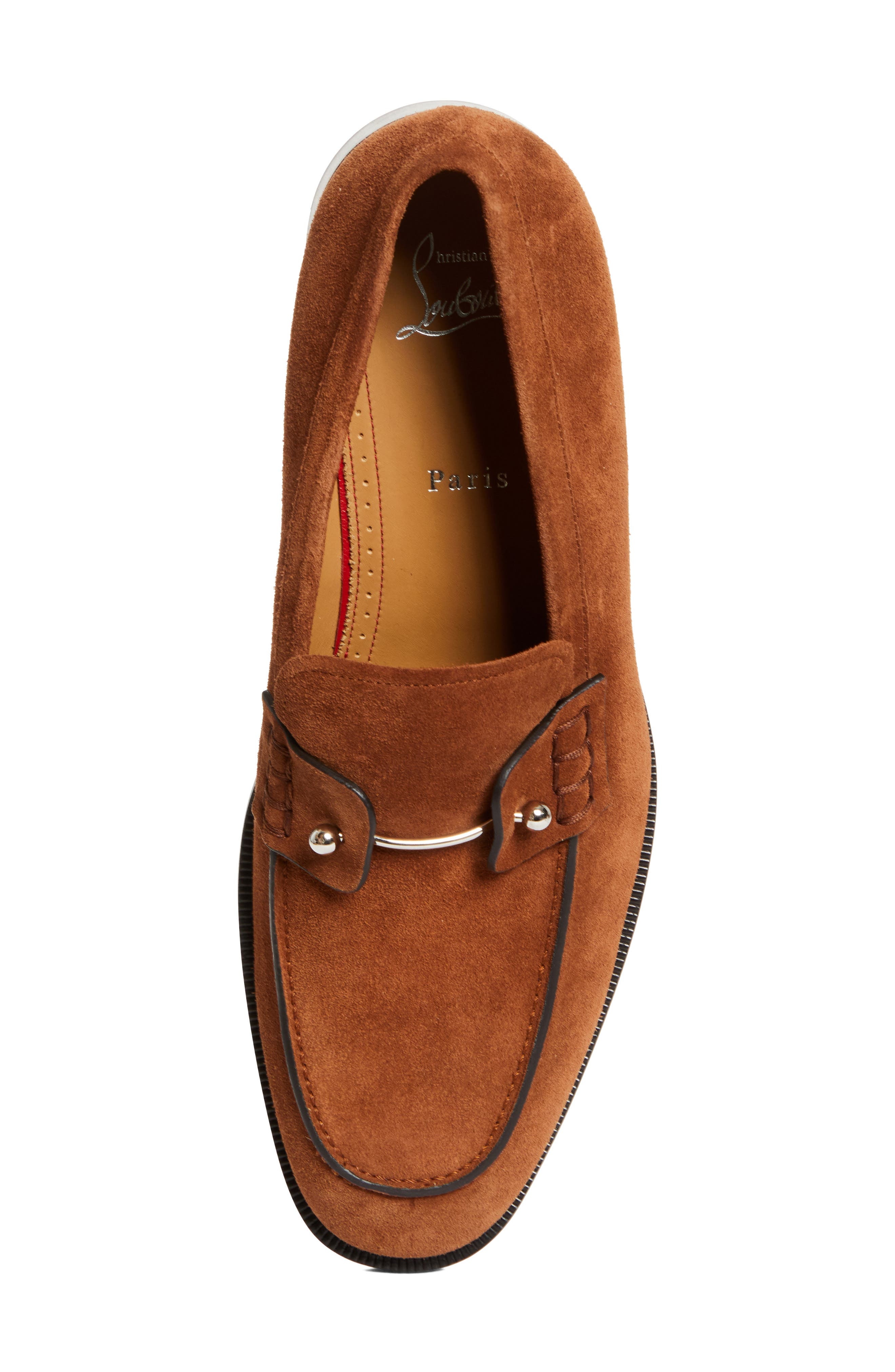 Christian Louboutin Chambelimoc Flat Loafer in Cuir at Nordstrom - 5