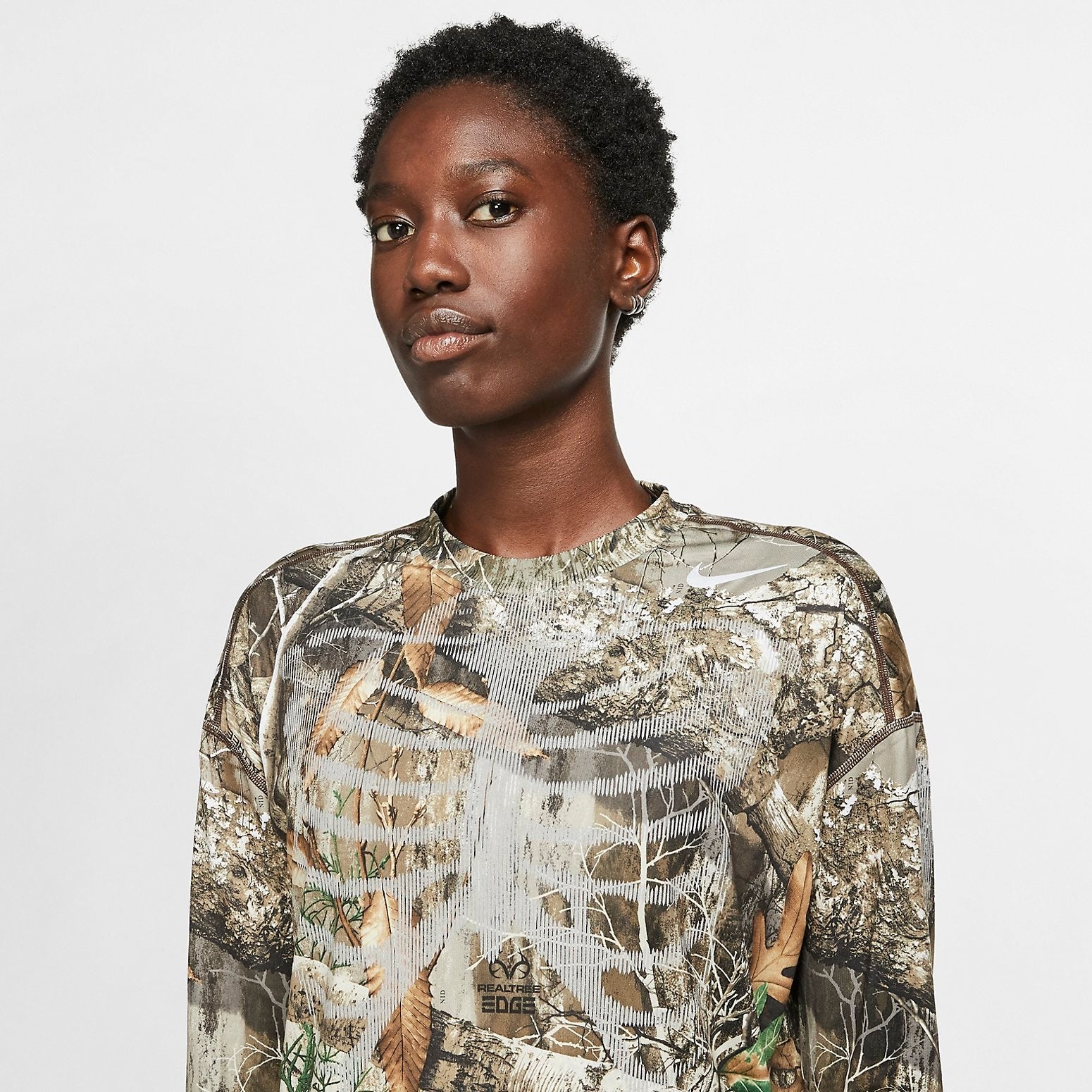 (WMNS) Nike NRG Skeleton LS Top 2 'Brown' CJ0182-237 - 2