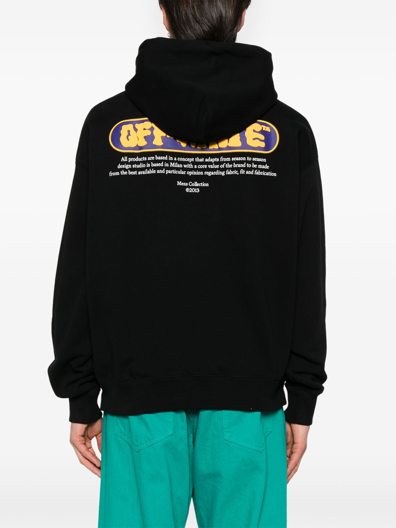 puffy-logo hoodie 3