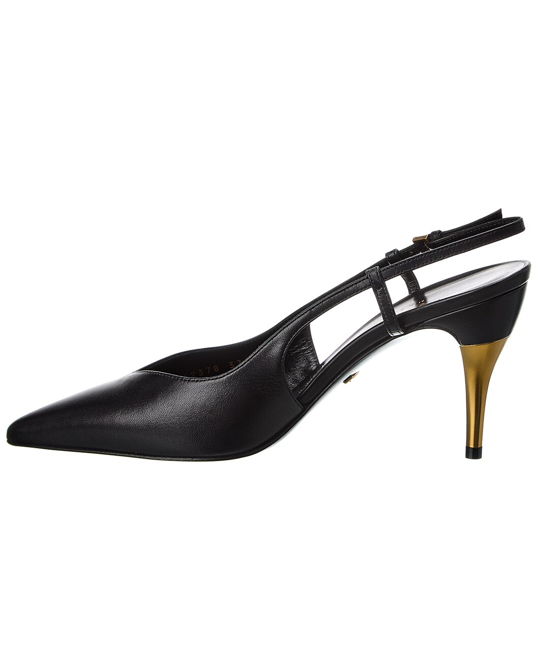 Gucci Leather Slingback Pump - 2