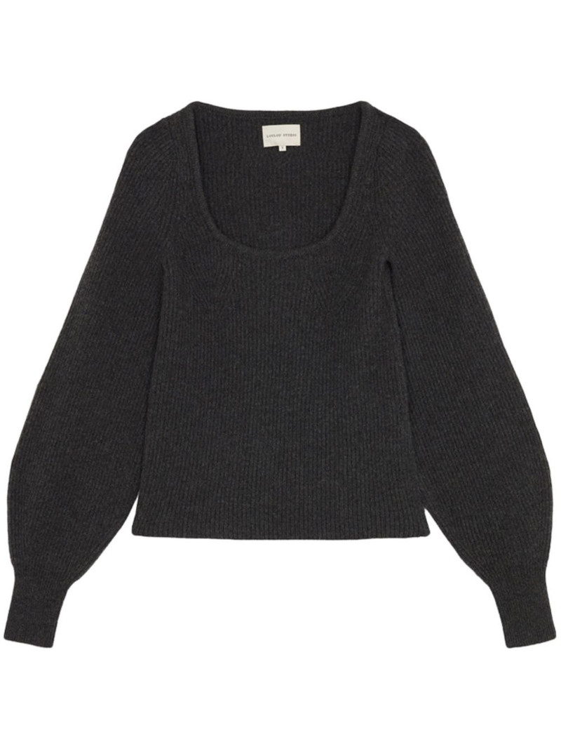 ribbed-knit jumper 1