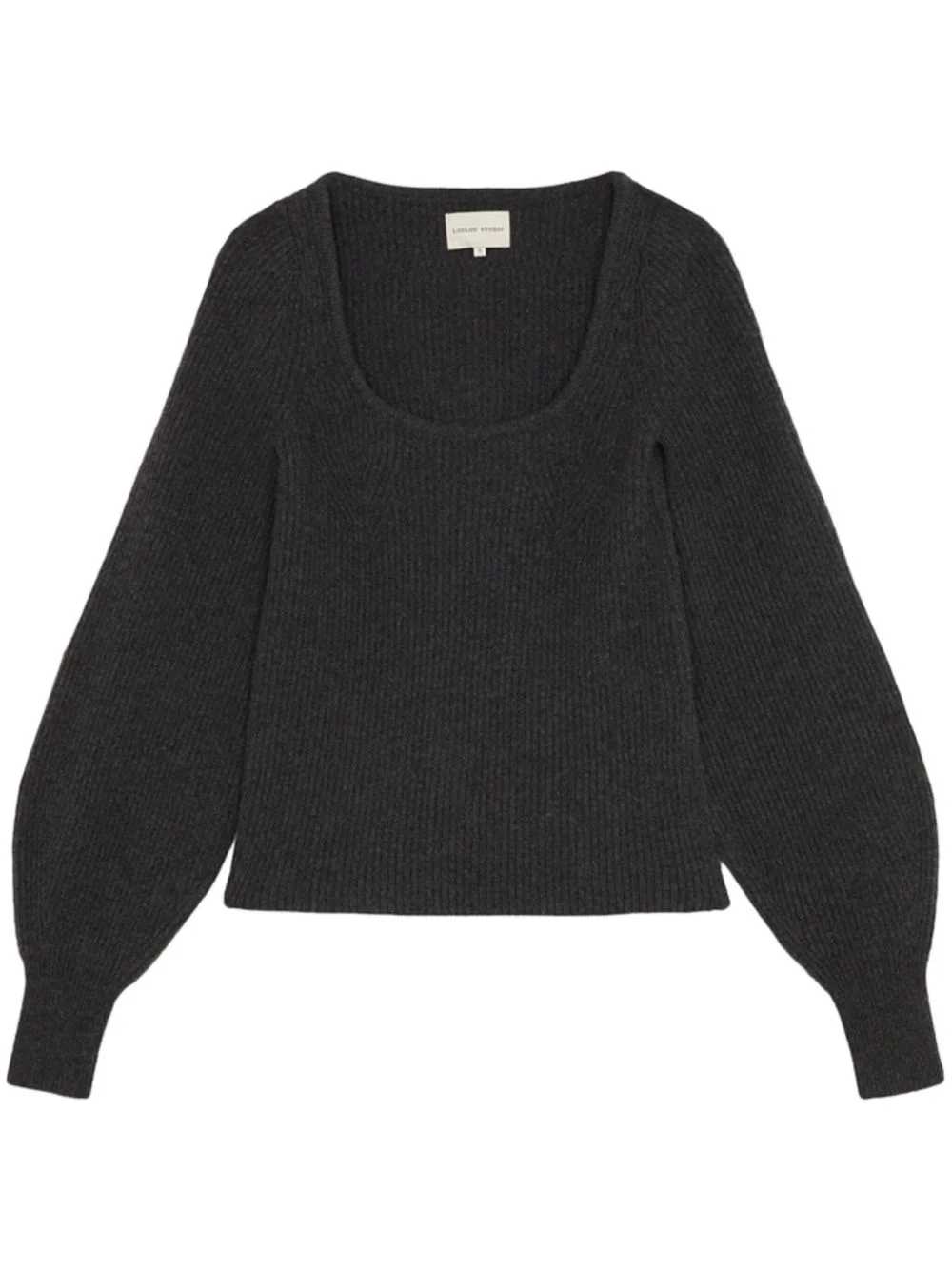 ribbed-knit jumper - 1