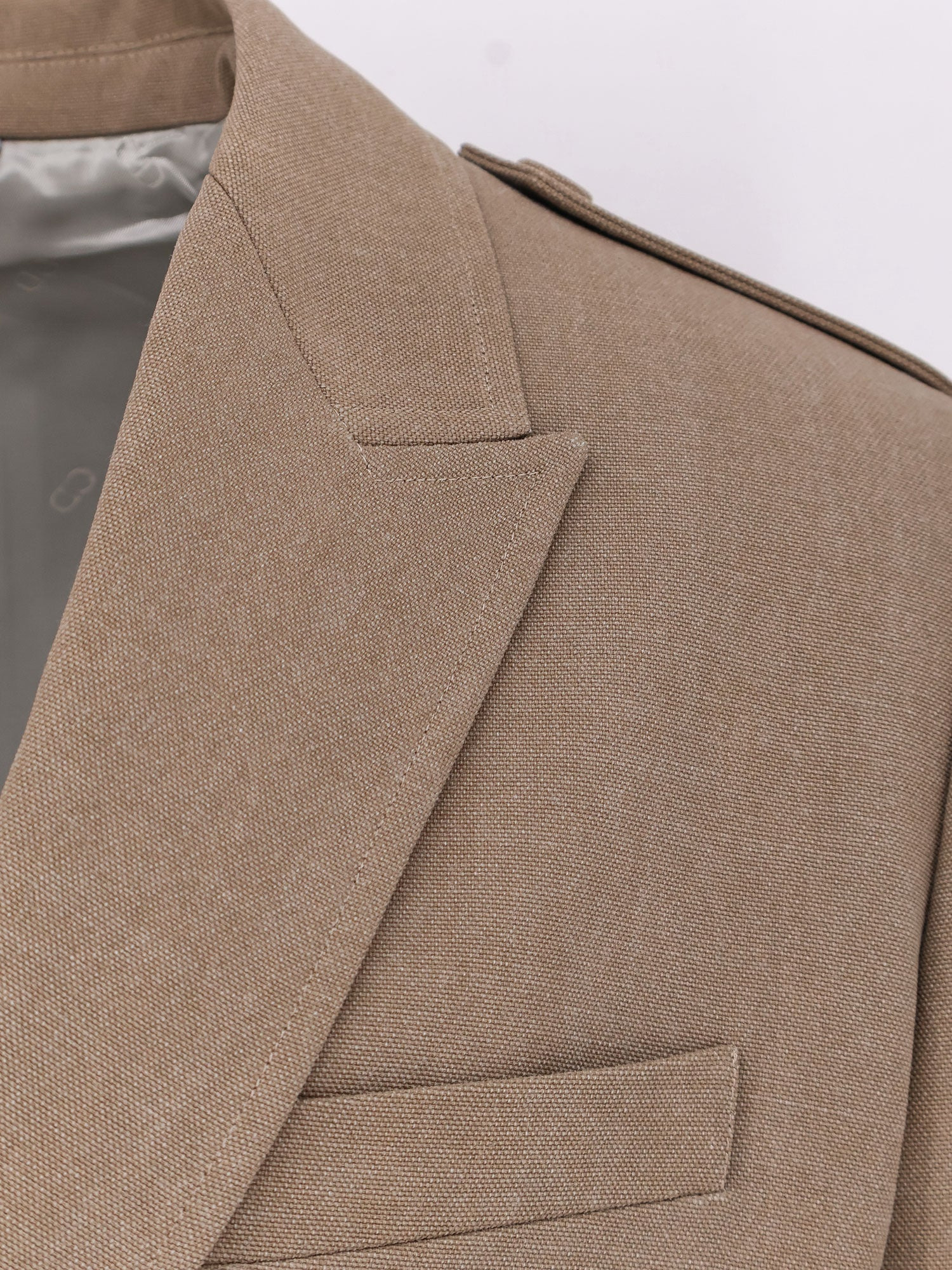 Dior Men Single-Breasted Virgin Wool Blazer - 3