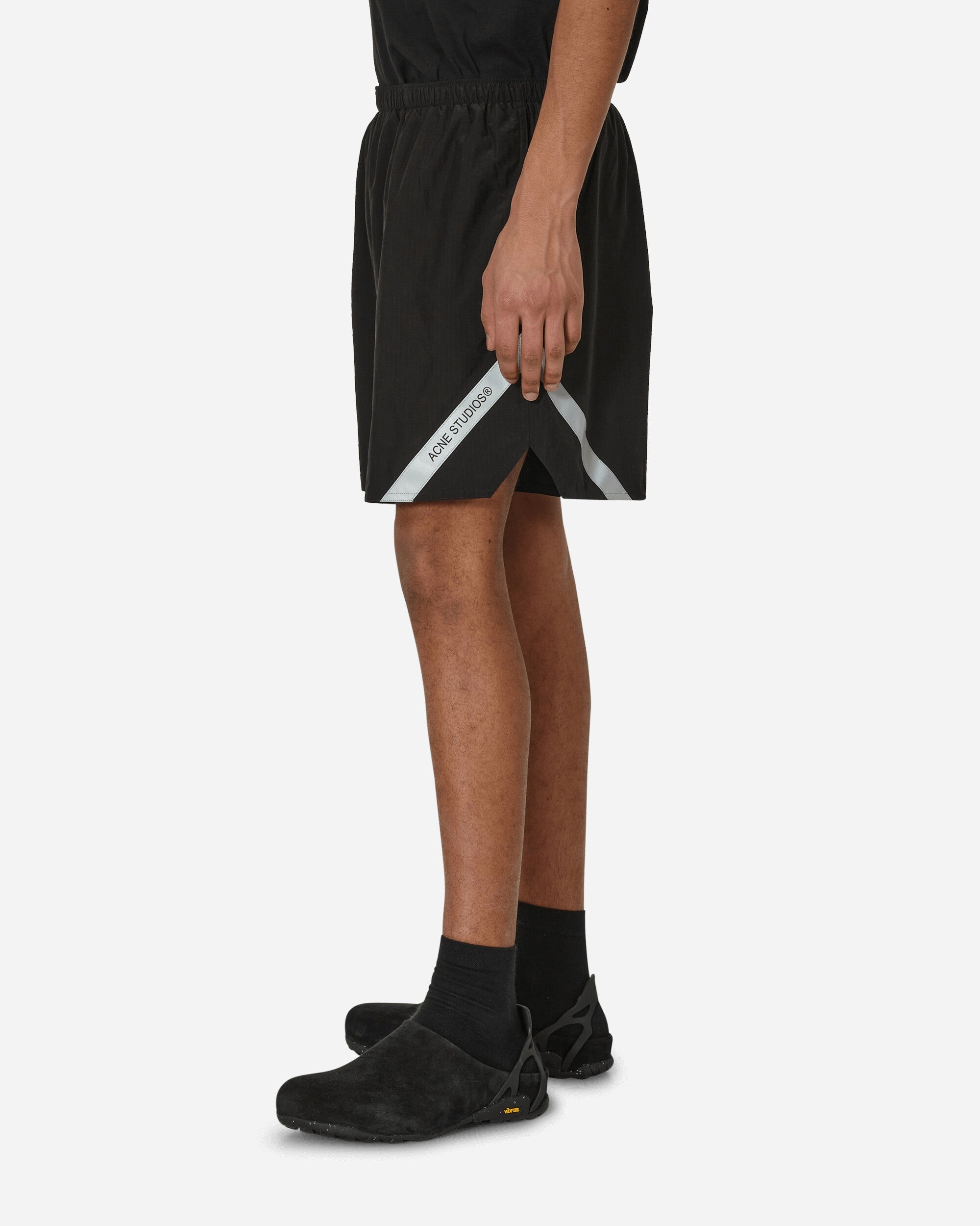 Logo Swim Shorts Black - 2