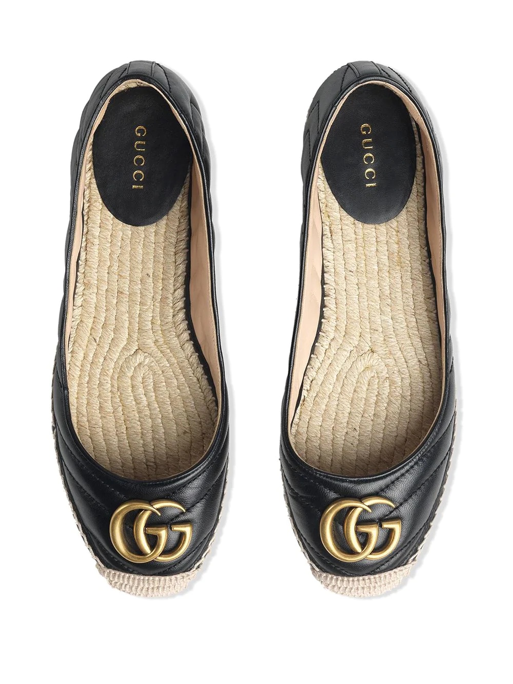 Marmont GG leather espadrilles - 4