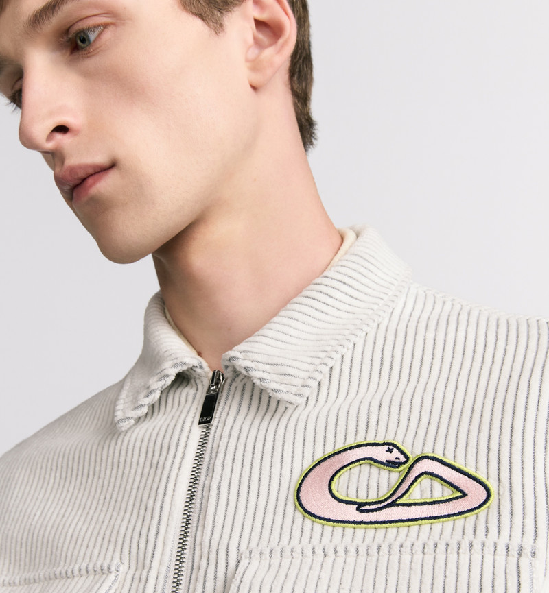 Dior DIOR AND KAWS Zipped Blouson Jacket outlook