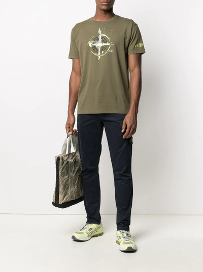 Stone Island logo-print T-shirt outlook