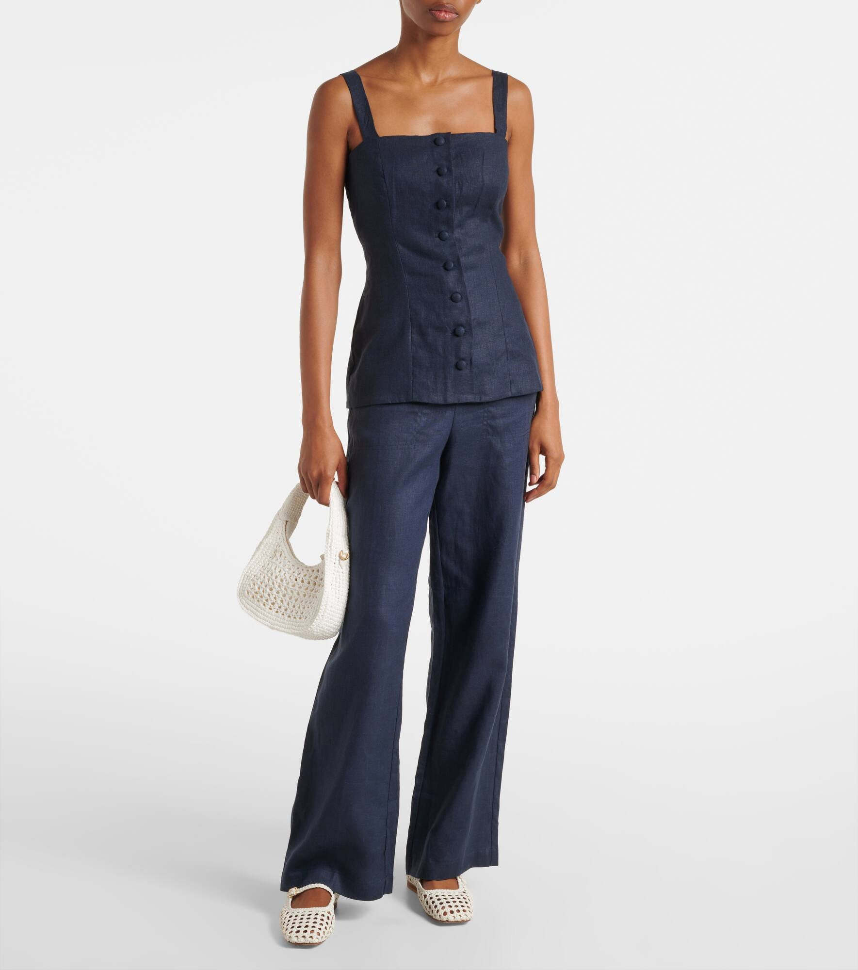 Corbiere linen top - 2