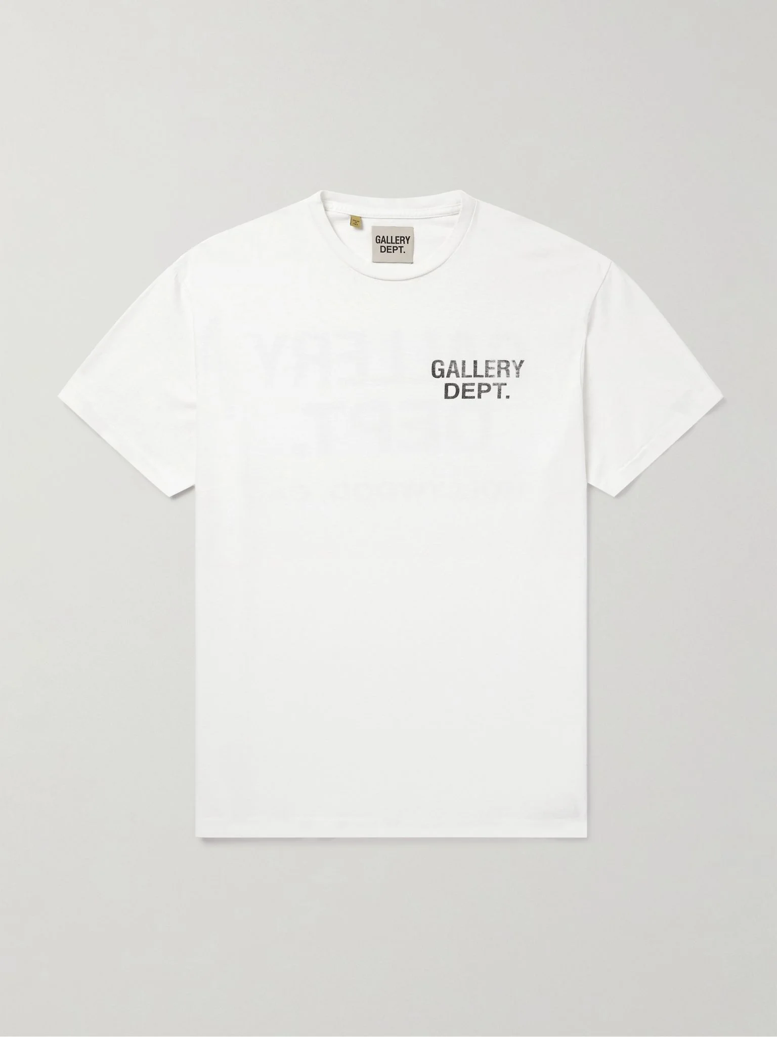 Vintage Souvenir Logo-Print Cotton-Jersey T-Shirt White - 1