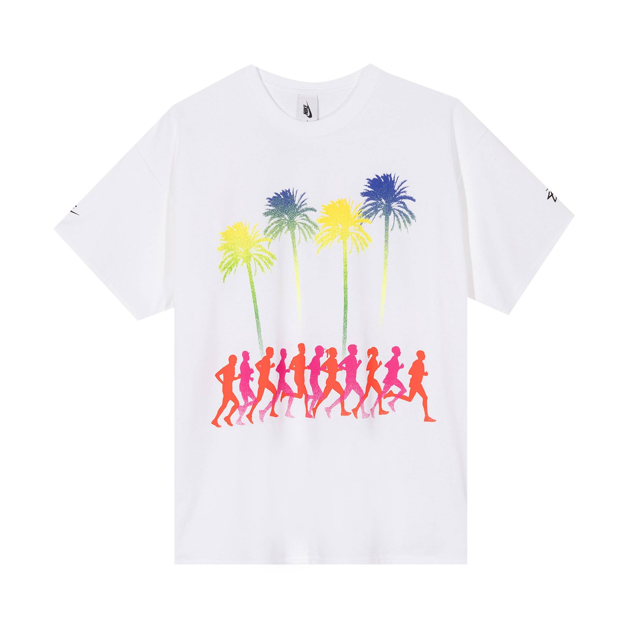 Nike x Stussy Douglas Firs To Palm Trees T-Shirt 'White' - 1
