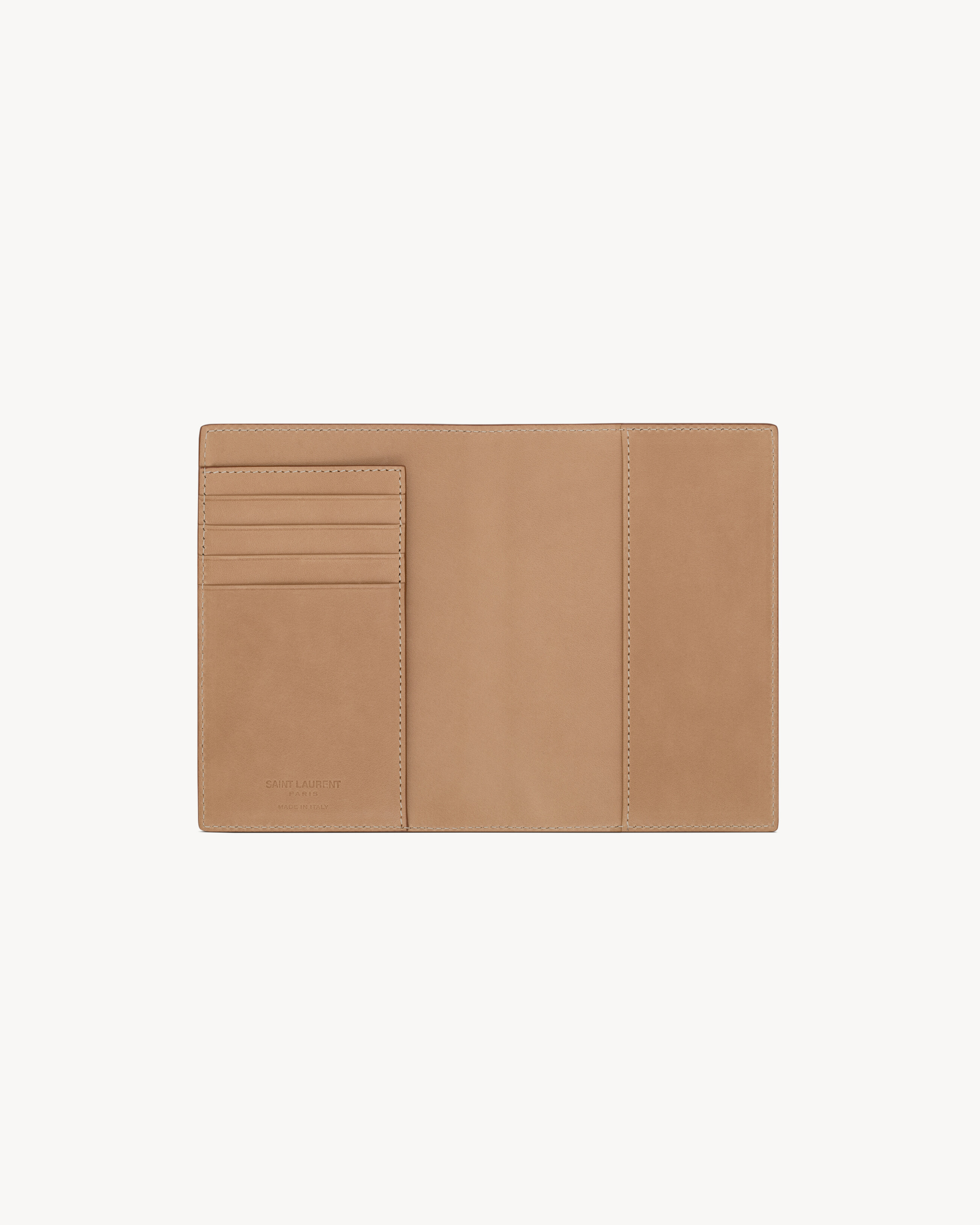 SAINT LAURENT PASSPORT CASE IN VEGETABLE-TANNED LEATHER - 4