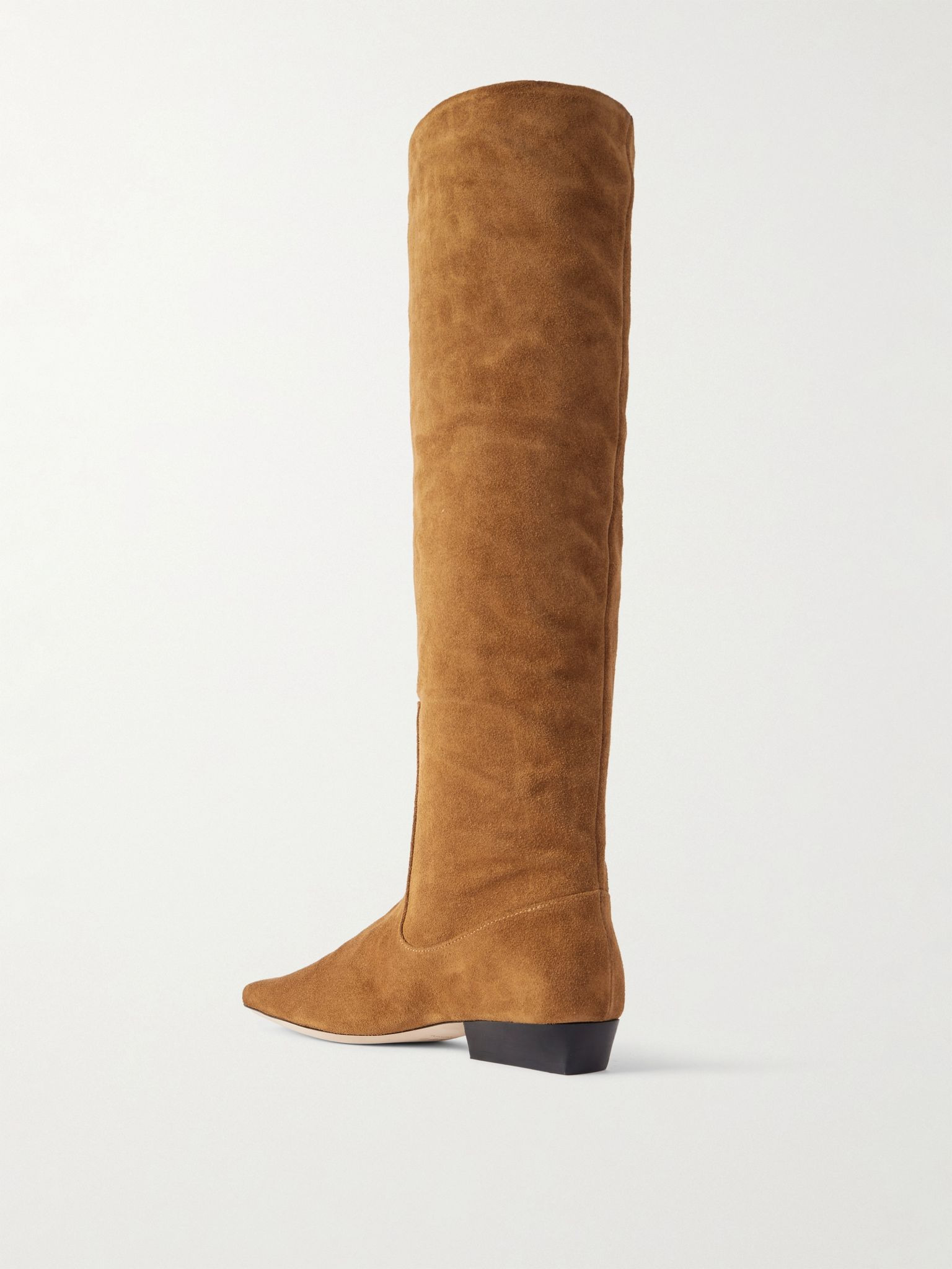 Wally suede knee boots Tan - 3