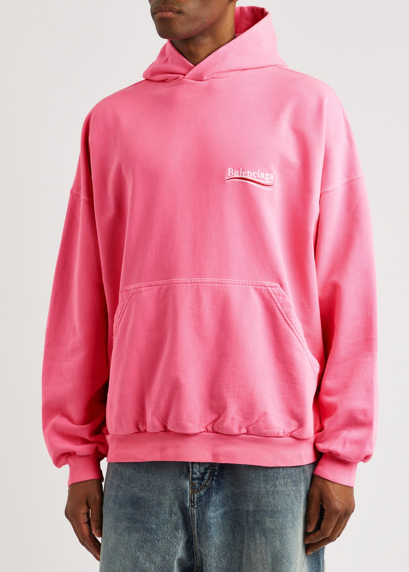 BALENCIAGA Political Campaign Medium Fit Hoodie outlook