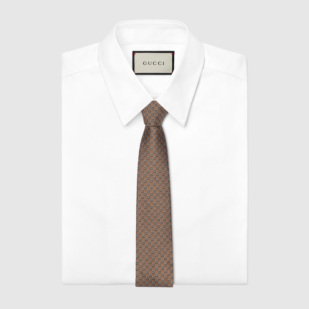 GG silk jacquard tie - 2