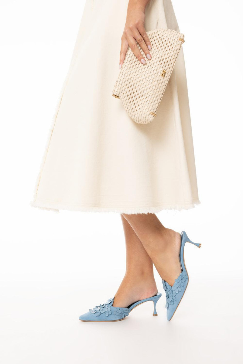 Manolo Blahnik Harnes Mone Tial 050 Mule outlook