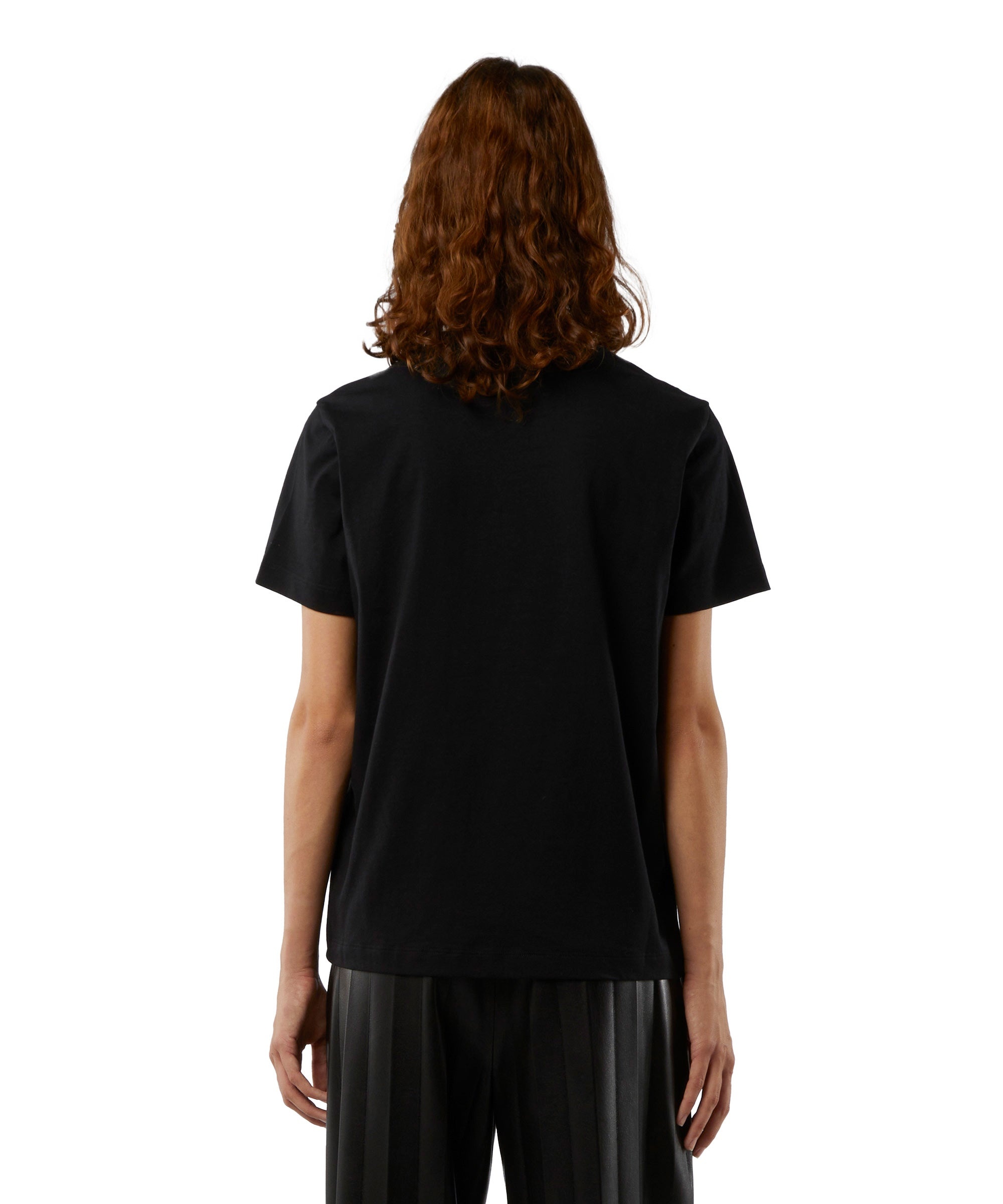 Cotton T-shirt with micro logo - 3