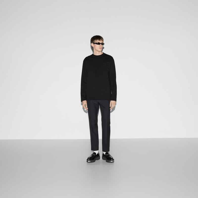 GUCCI Cotton jersey long sleeve T-shirt outlook