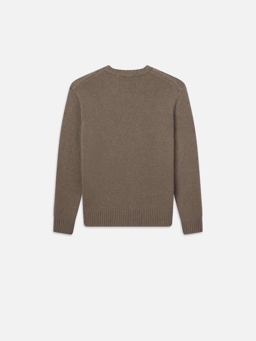 The Cashmere Crewneck Sweater in Soft Mocha - 4