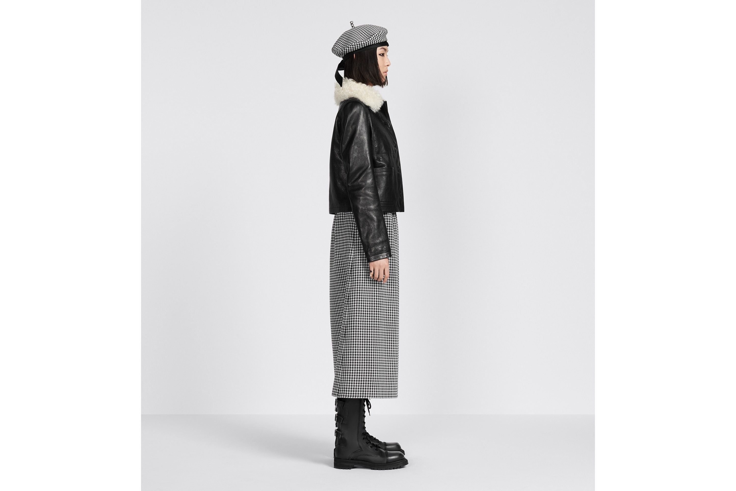 Mid-Length Straight-Cut Skirt - 5