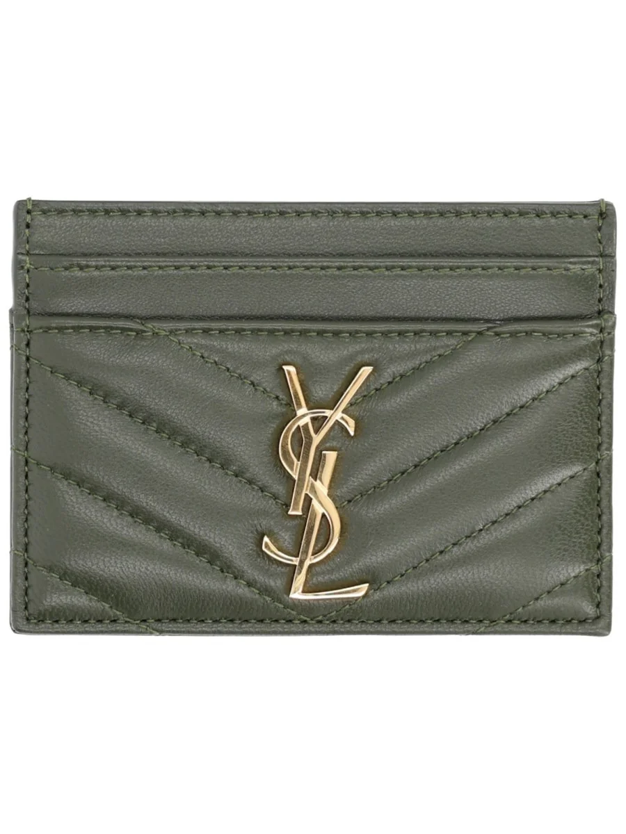 LEATHER CASSANDRE CARD HOLDER - 1