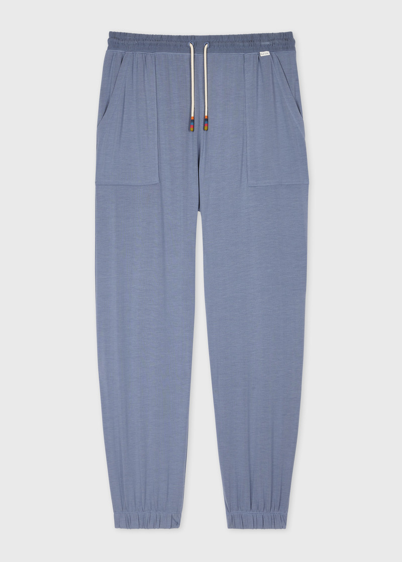 Light Blue Modal-Blend Lounge Pants 1