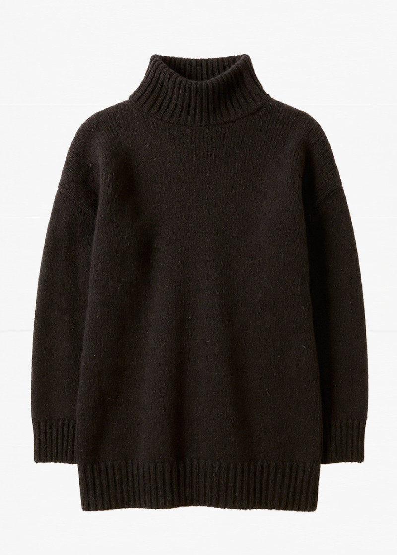 CATHERINE CASHMERE BLEND SWEATER BLACK 5