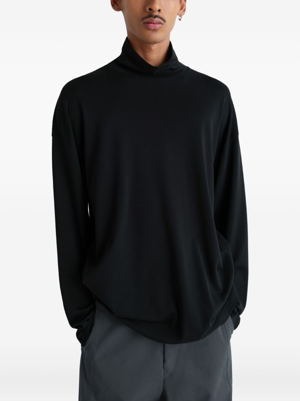 MOCK-NECK LONG-SLEEVE T-SHIRT - 3