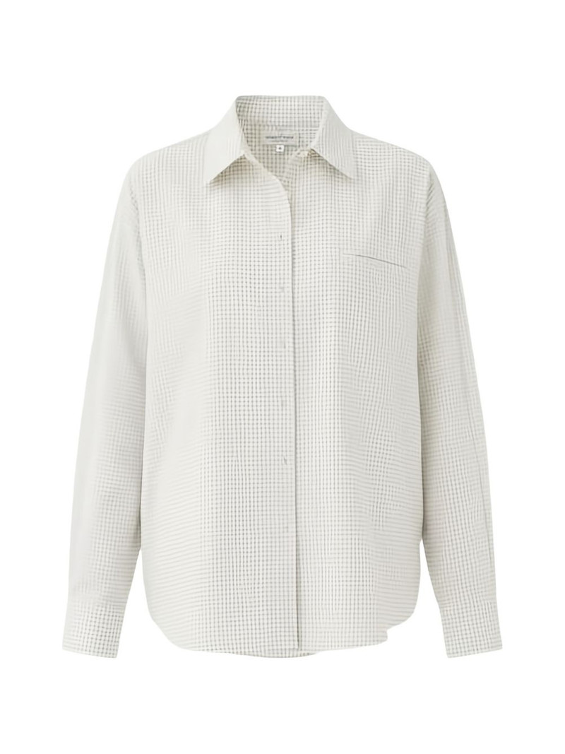 check-pattern shirt 1