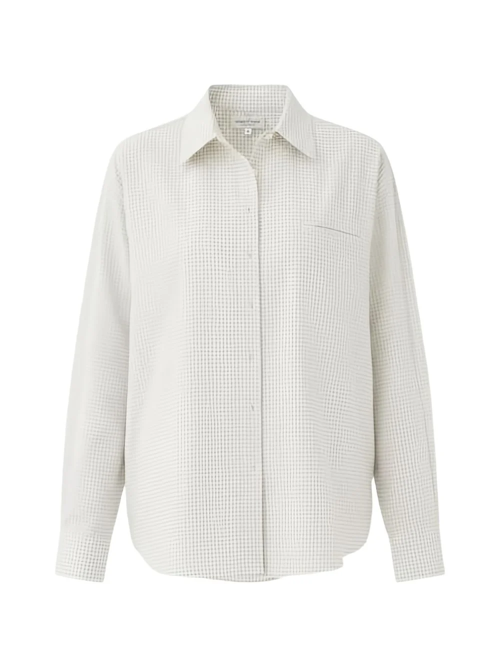 check-pattern shirt - 1