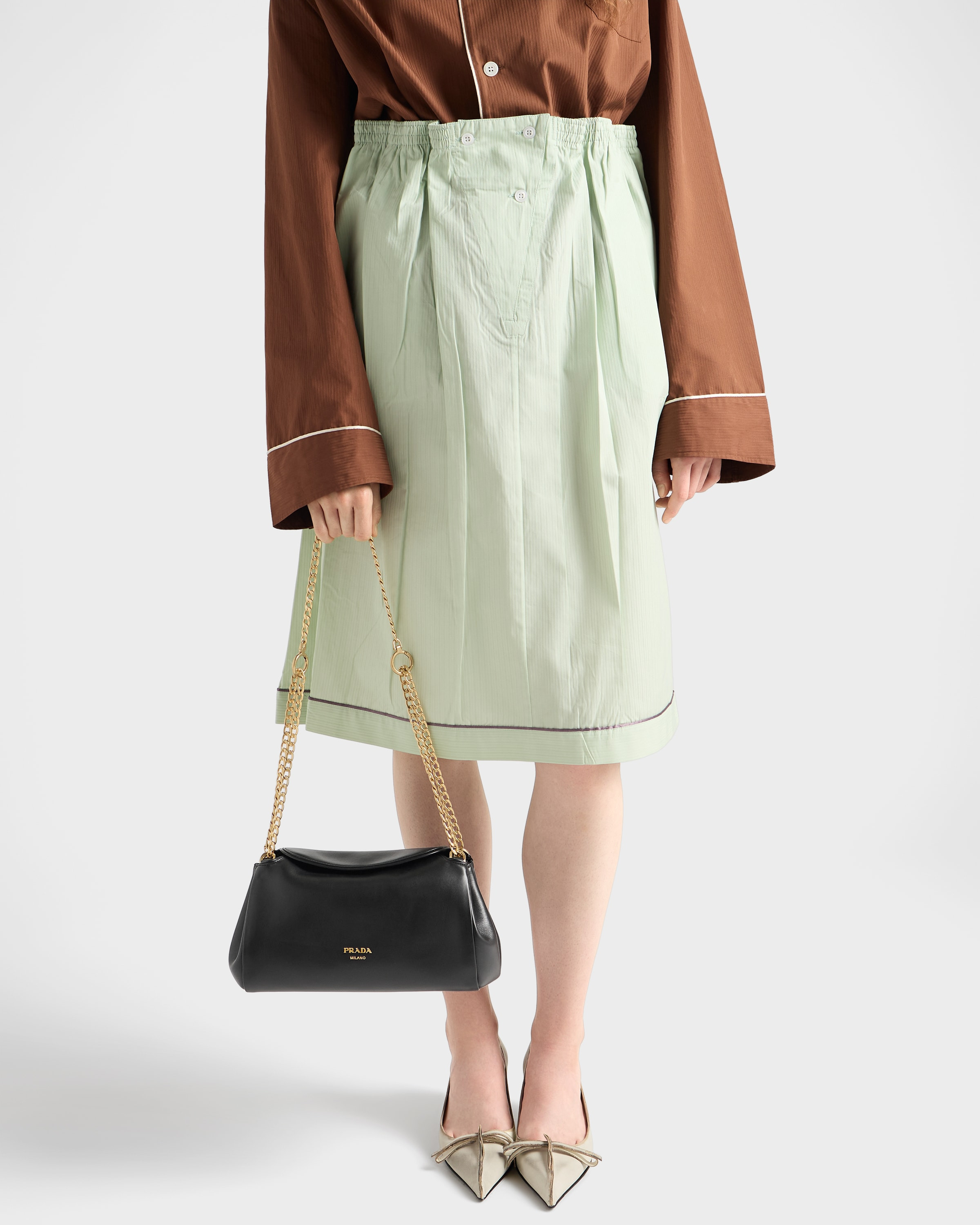 Small Prada Tumulte nappa leather bag - 2