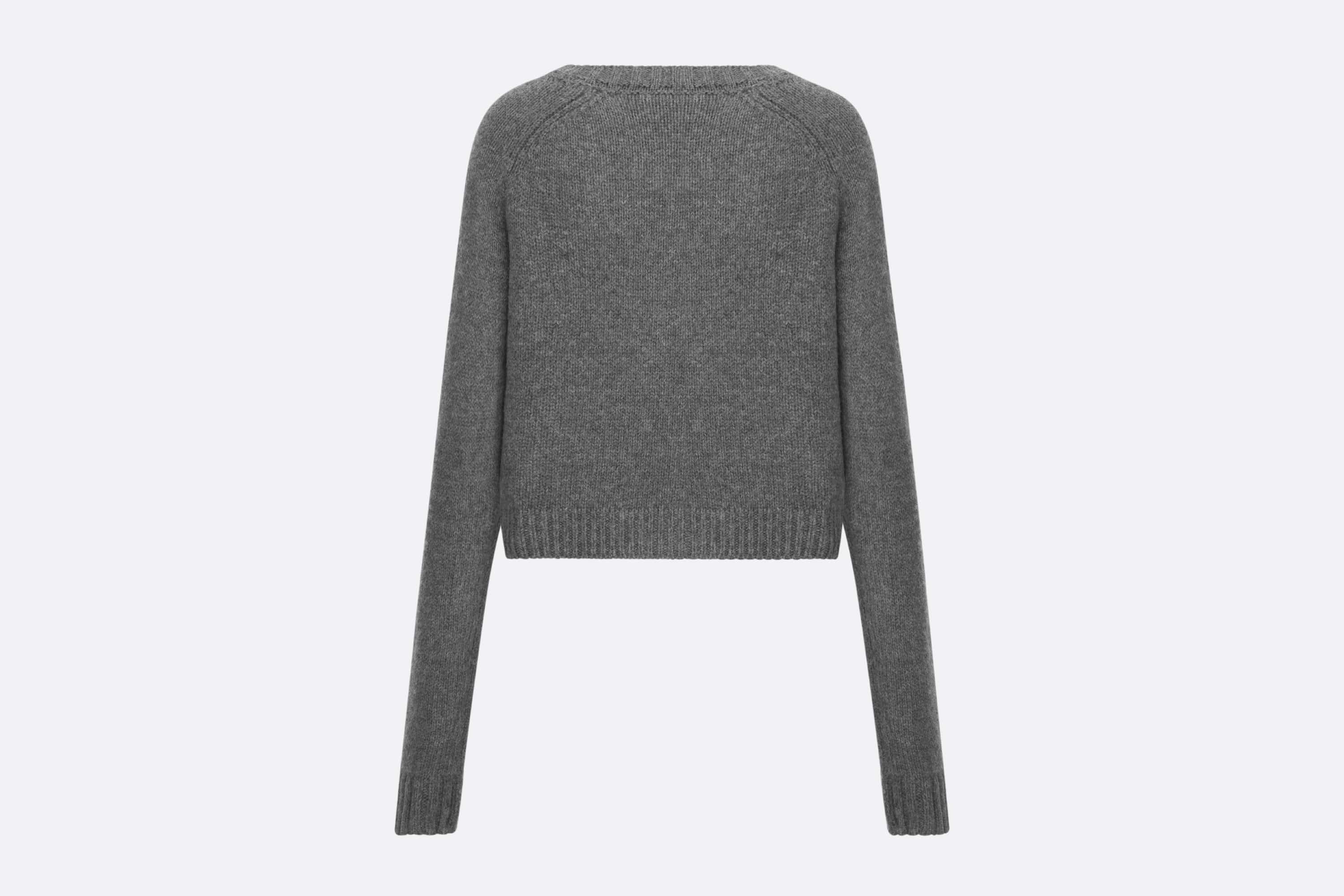 Round-Neck Zipped Sweater - 2