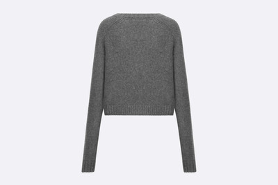 Dior Round-Neck Zipped Sweater outlook