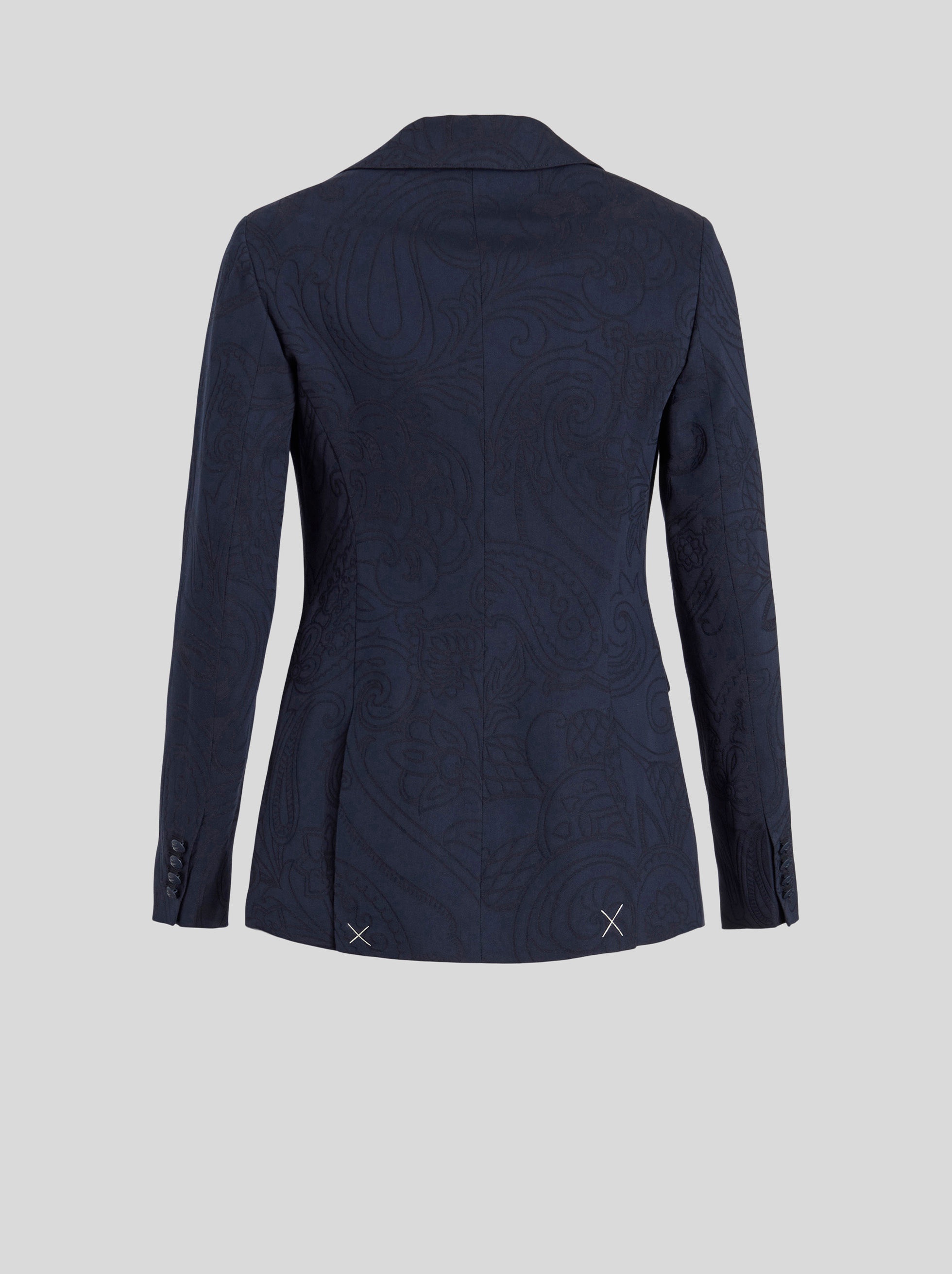TAILORED PAISLEY JACQUARD JACKET - 5