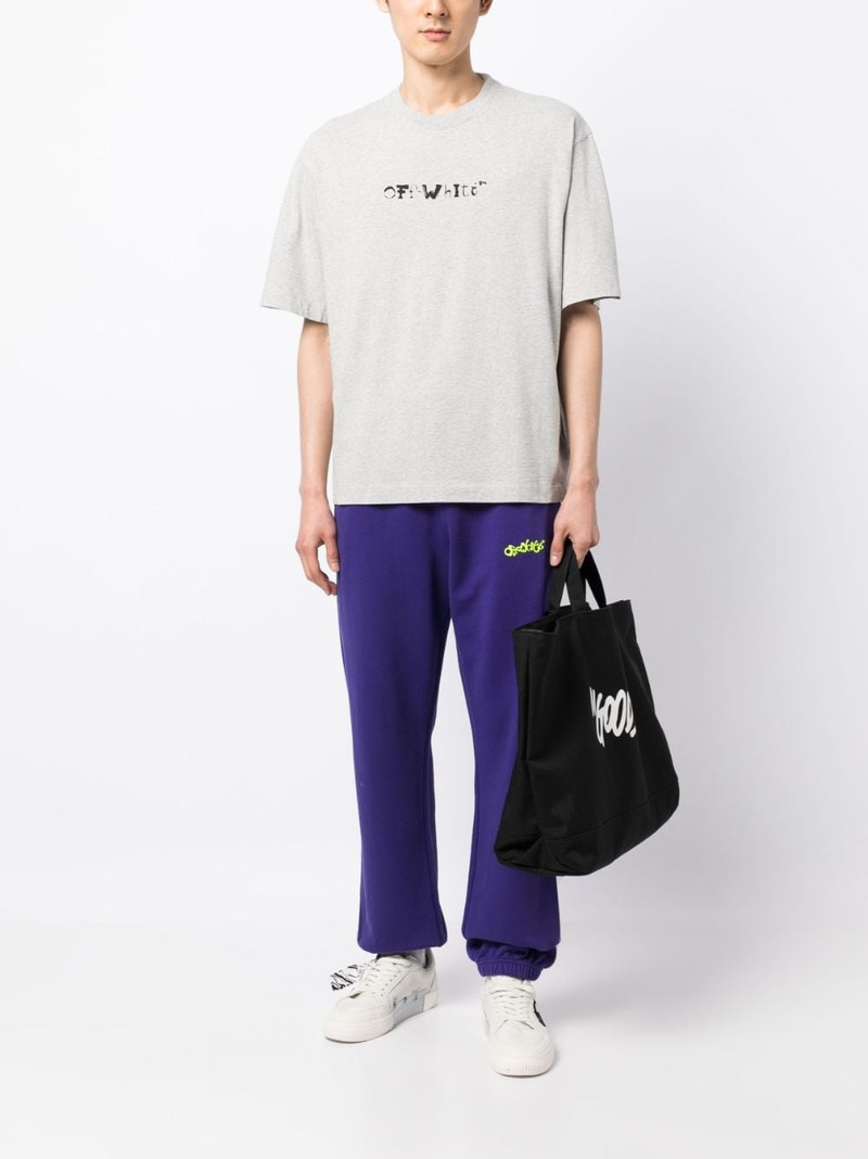 Off-White logo-print track pants outlook