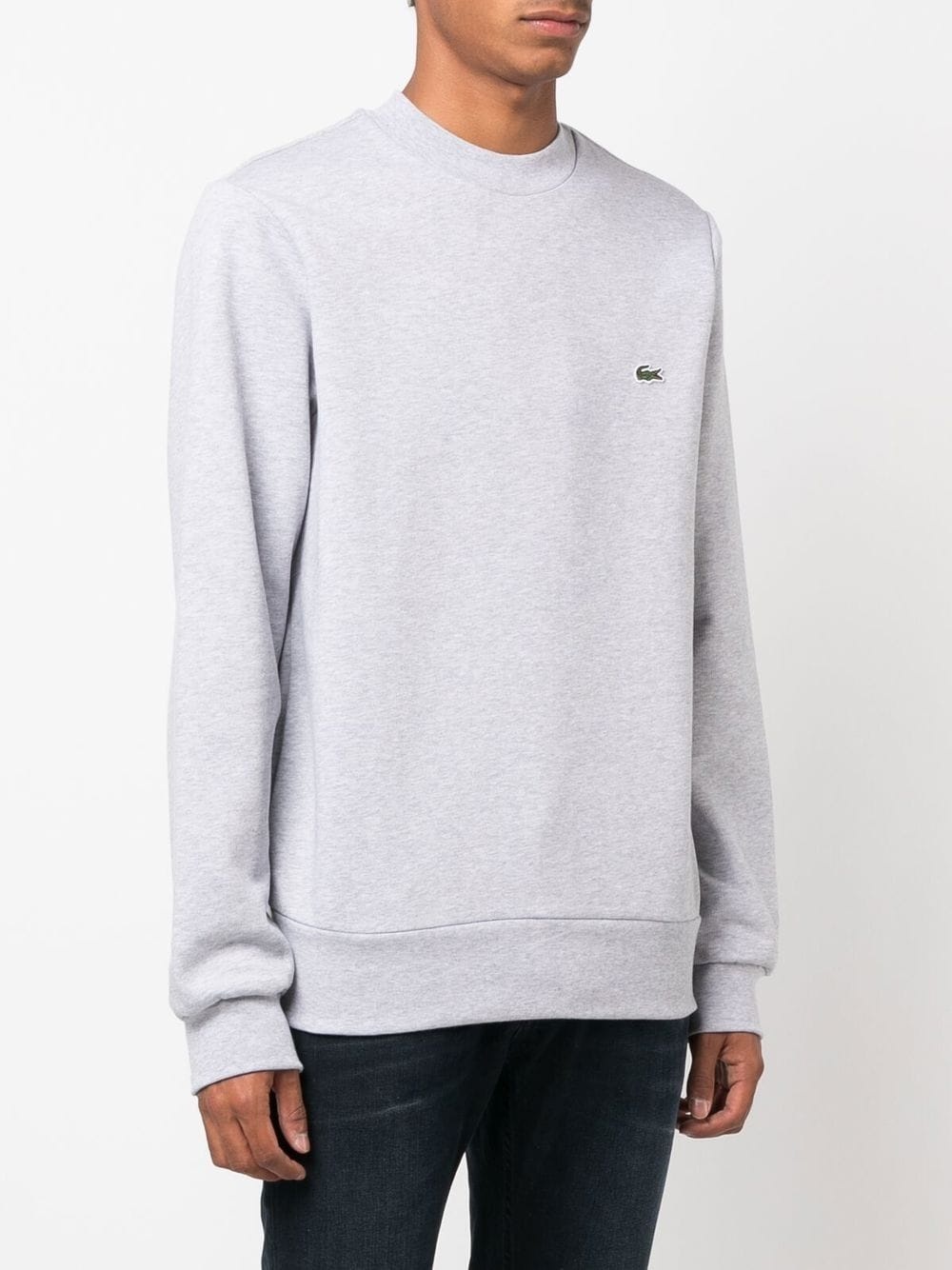 crew neck fleece jumper - 3