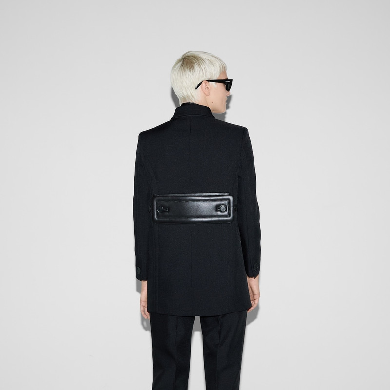 Fine drill jacket with martingale 4