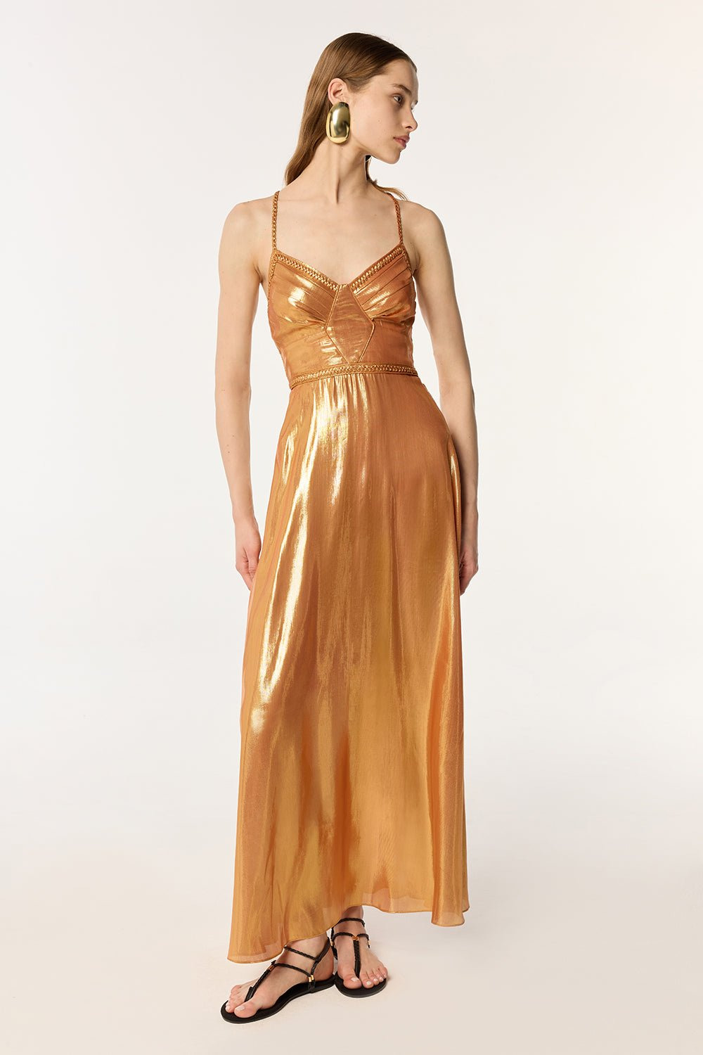 Long Dress Cara - Rose Gold - 2