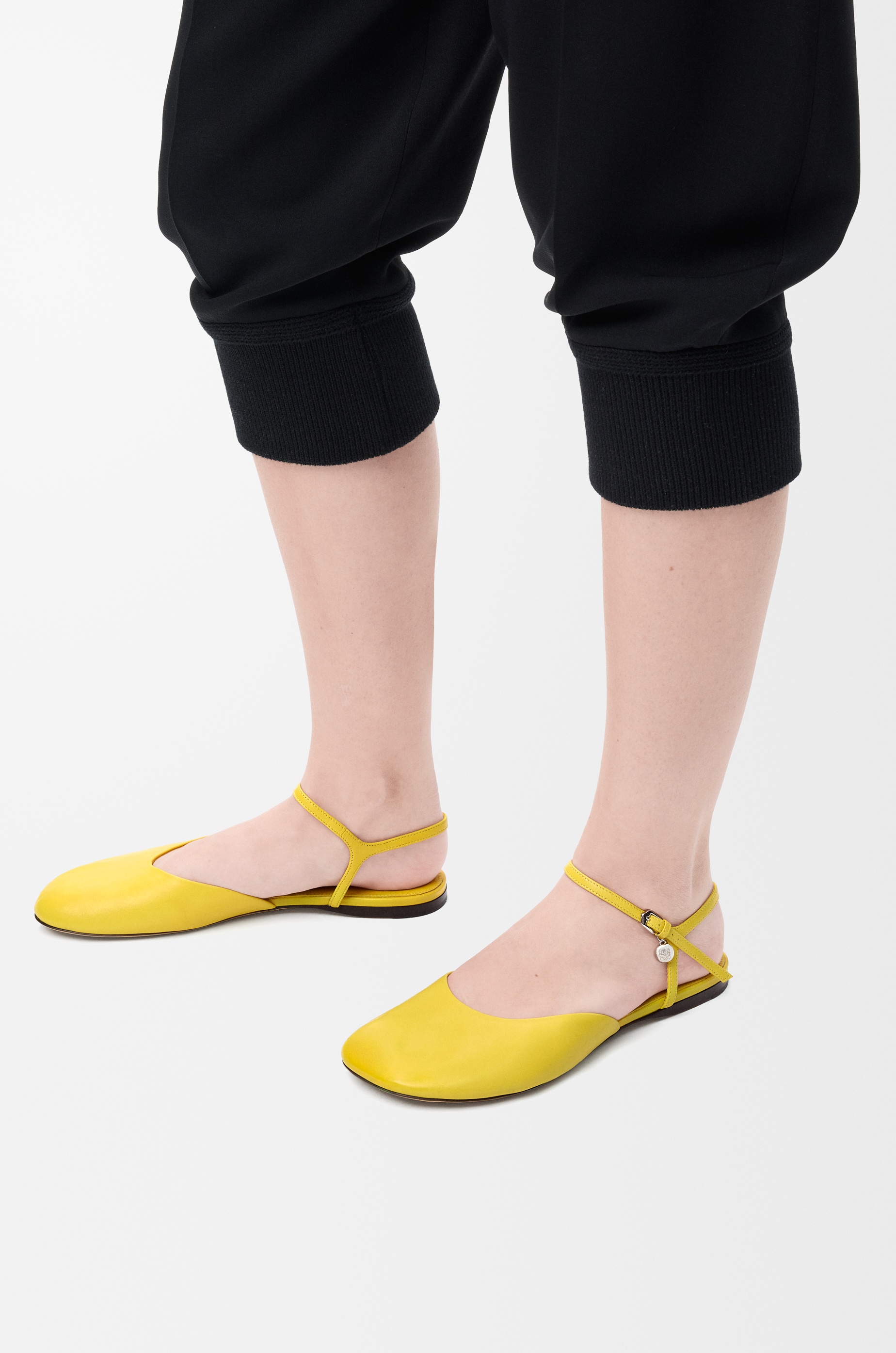 Toy ankle strap ballerina in lambskin - 2