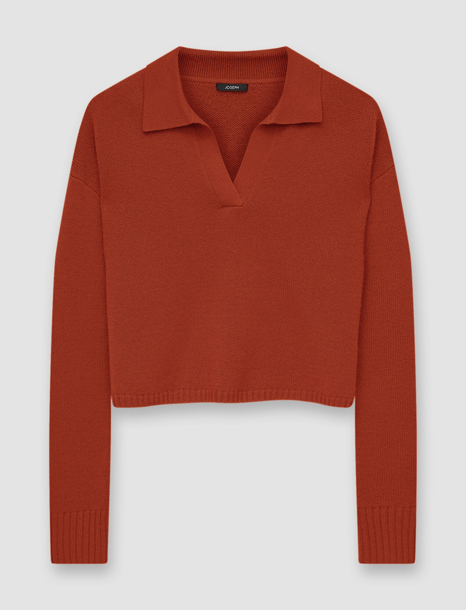 Pure Cashmere Polo Jumper - 1