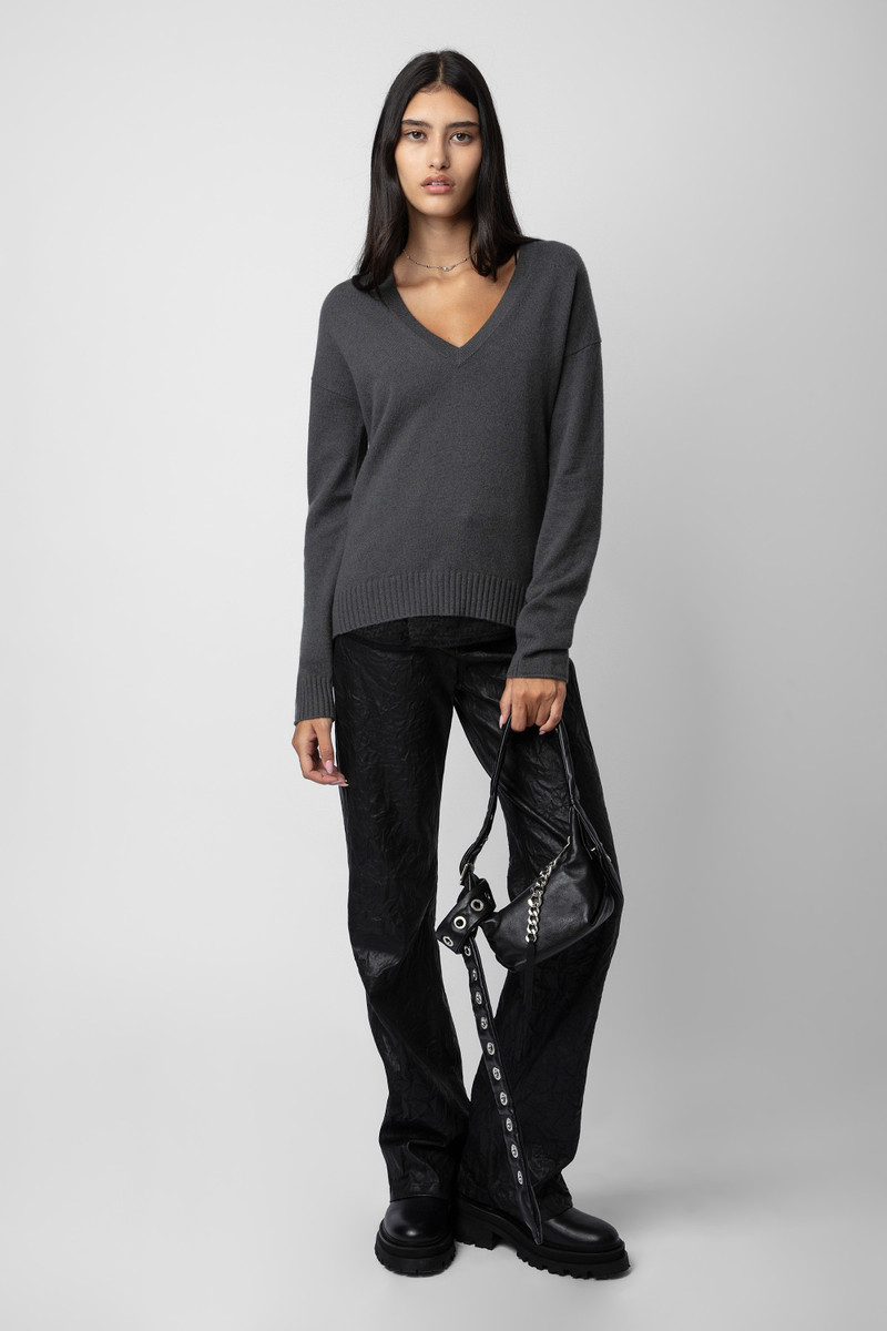 Vivi Patch Cashmere Sweater 3