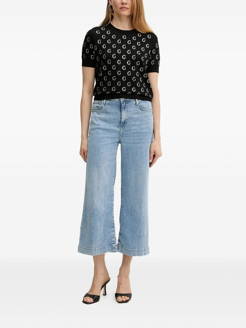 GUESS USA logo-embellished T-shirt outlook