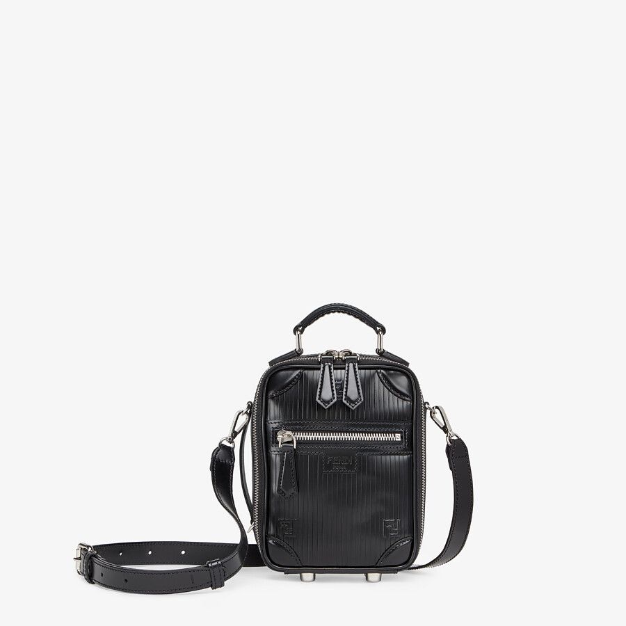 Black leather bag - 1