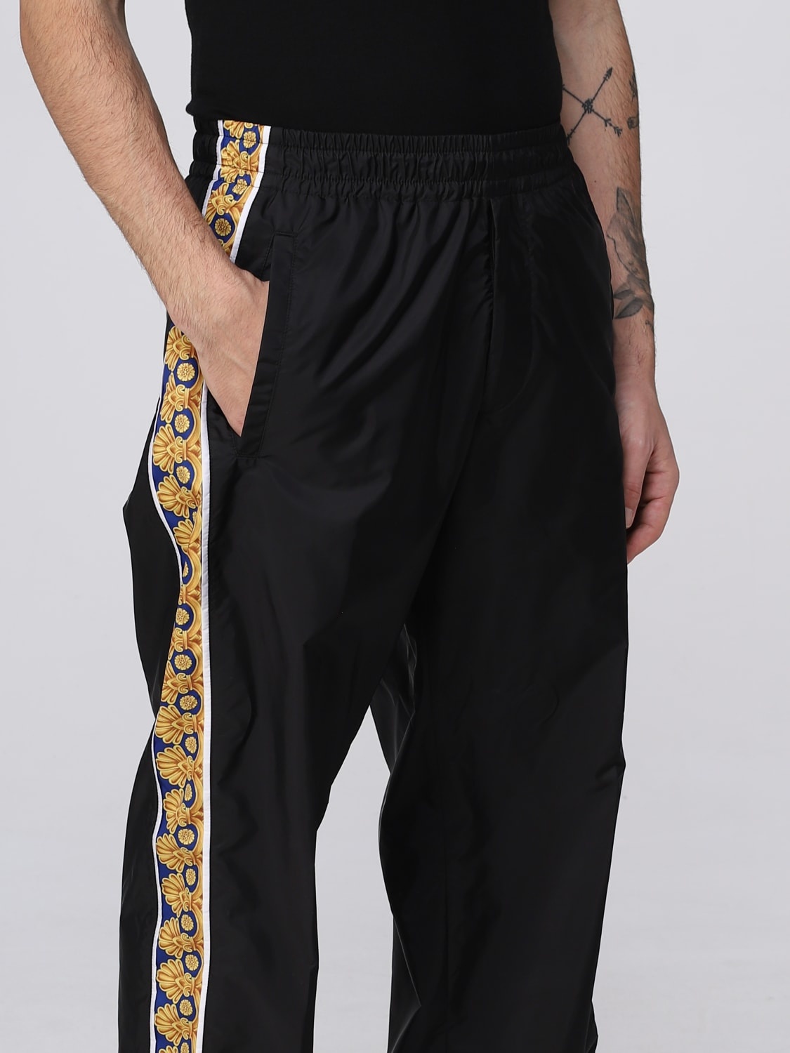 Versace nylon pants - 5