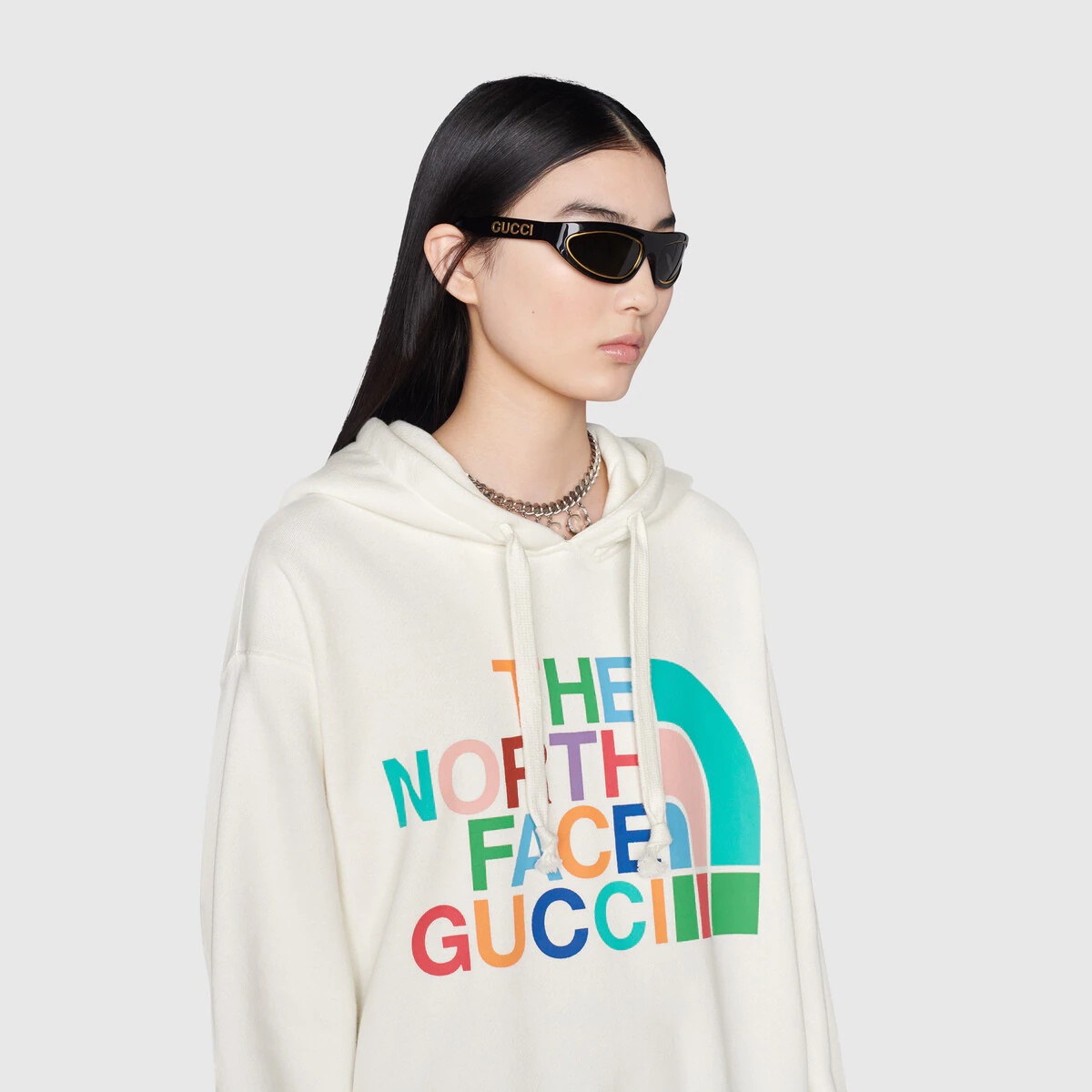 The North Face x Gucci cotton sweatshirt - 5