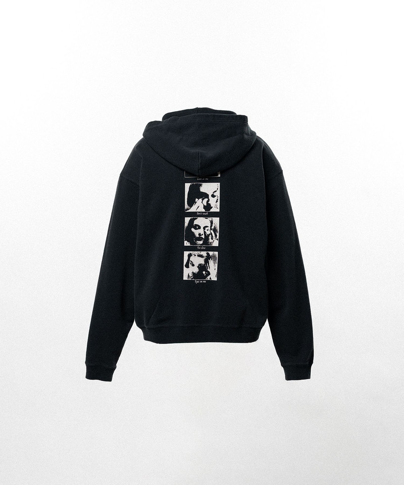 "DISTORTED Girl" Zip-up Hoodie 16