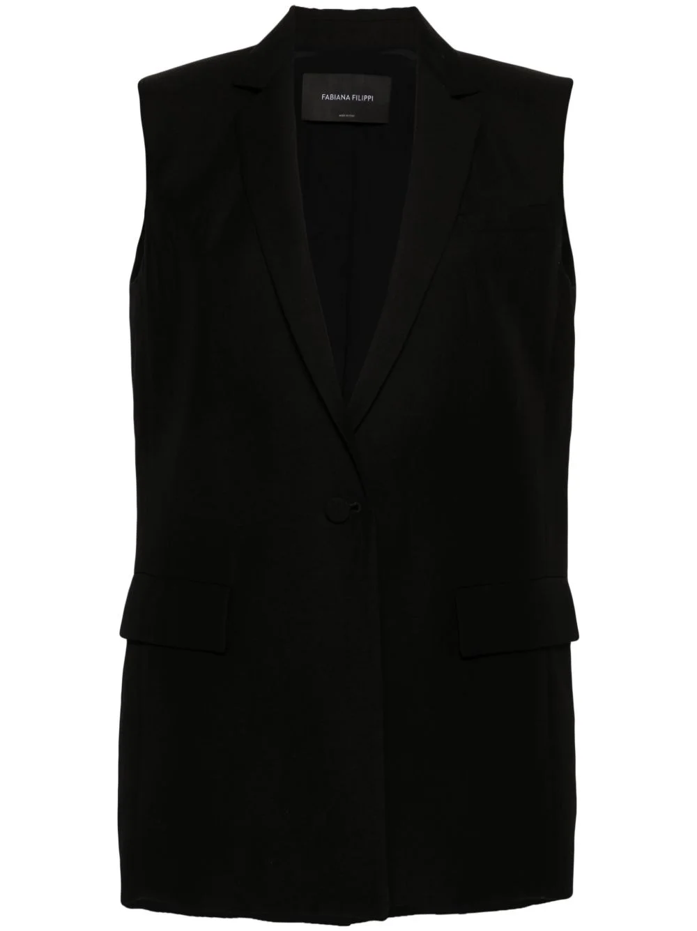 single-breasted vest - 1