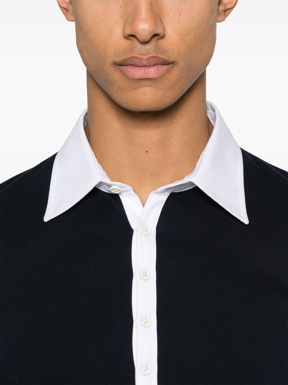 4 Bar Stripe jersey polo shirt - 4